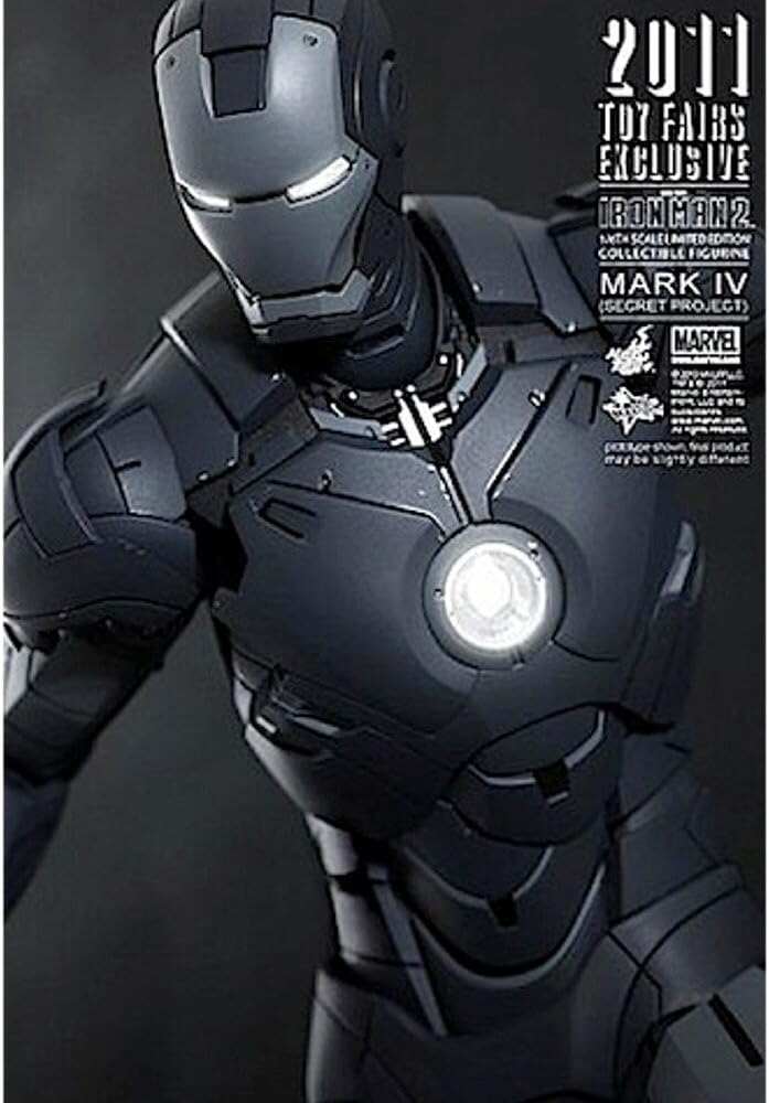 Hot Toys Sideshow SDCC Marvel Iron Man Mark IV Secret Project Figure
