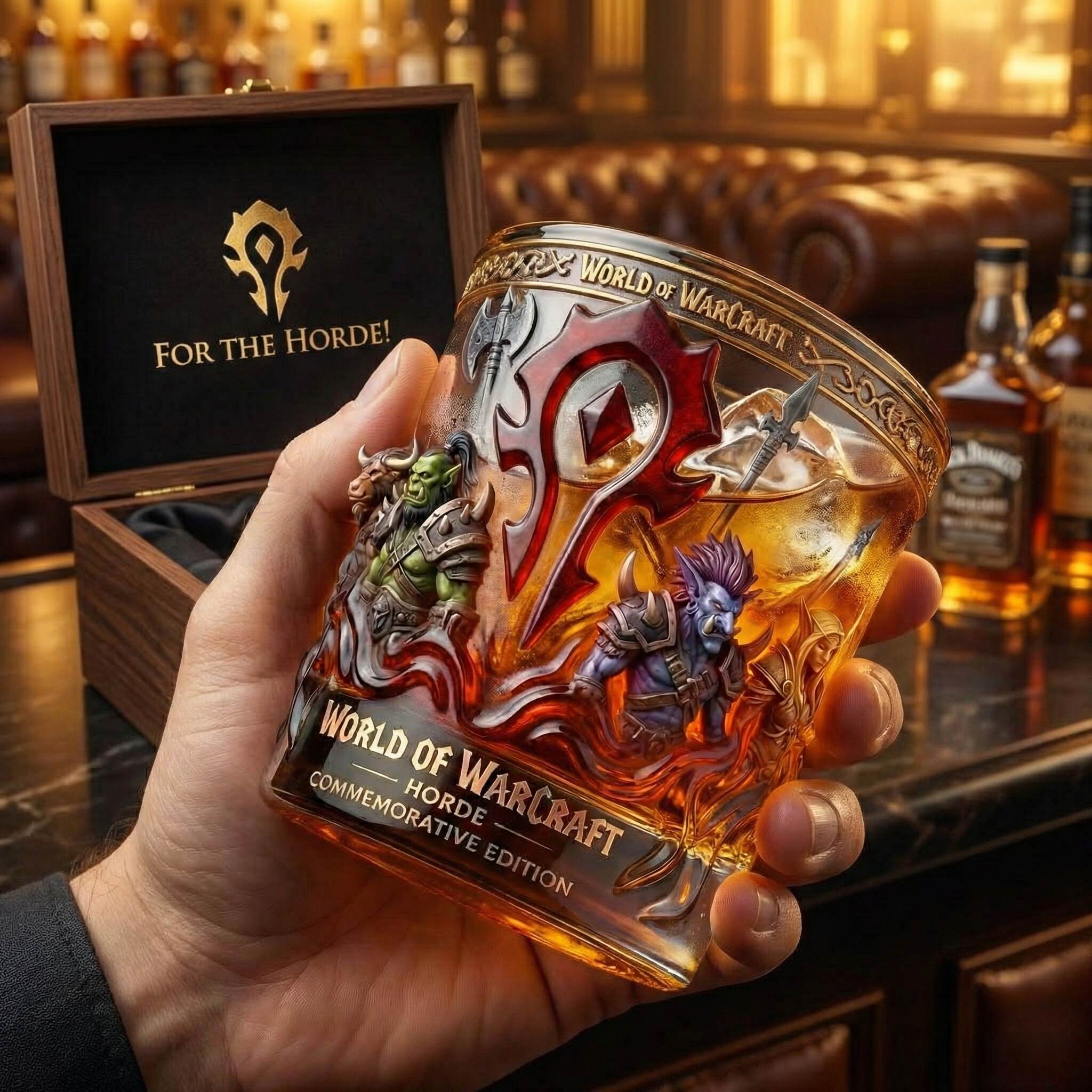World of Warcraft Commemorative Whiskey Glass