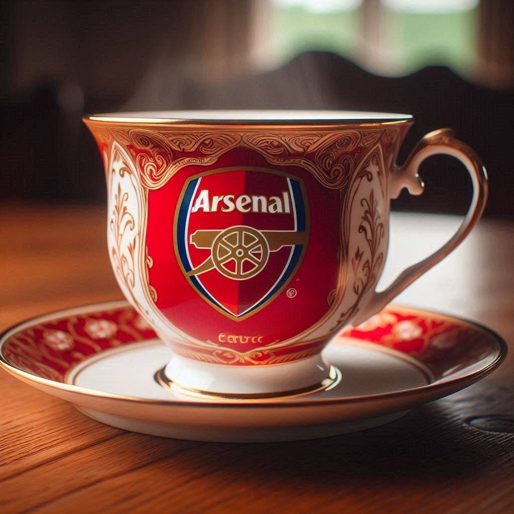 Premier League Football Teacup