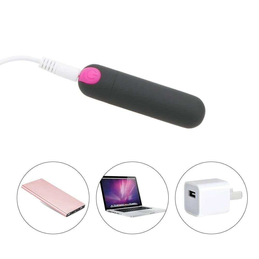 USB Rechargeable Mini Bullet Vibrator