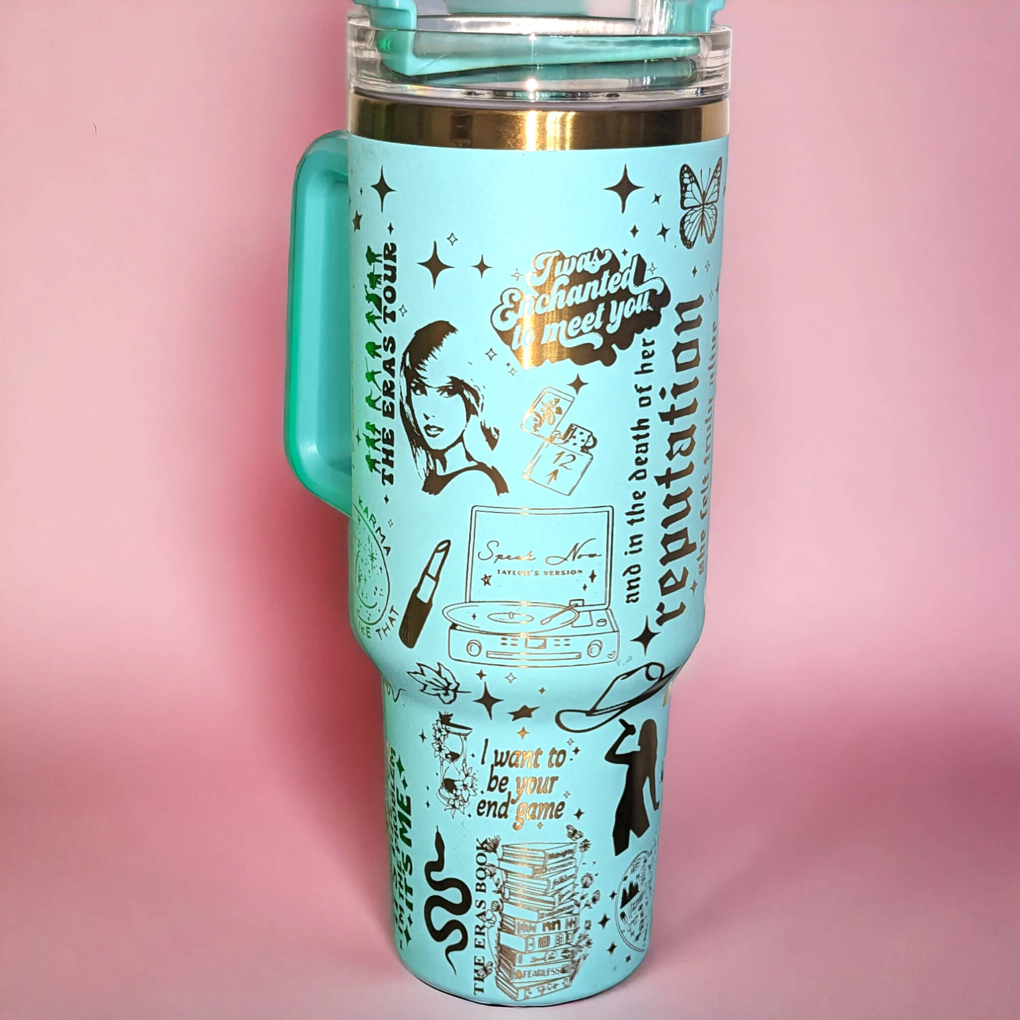 TS Themed stainless steel Tumbler