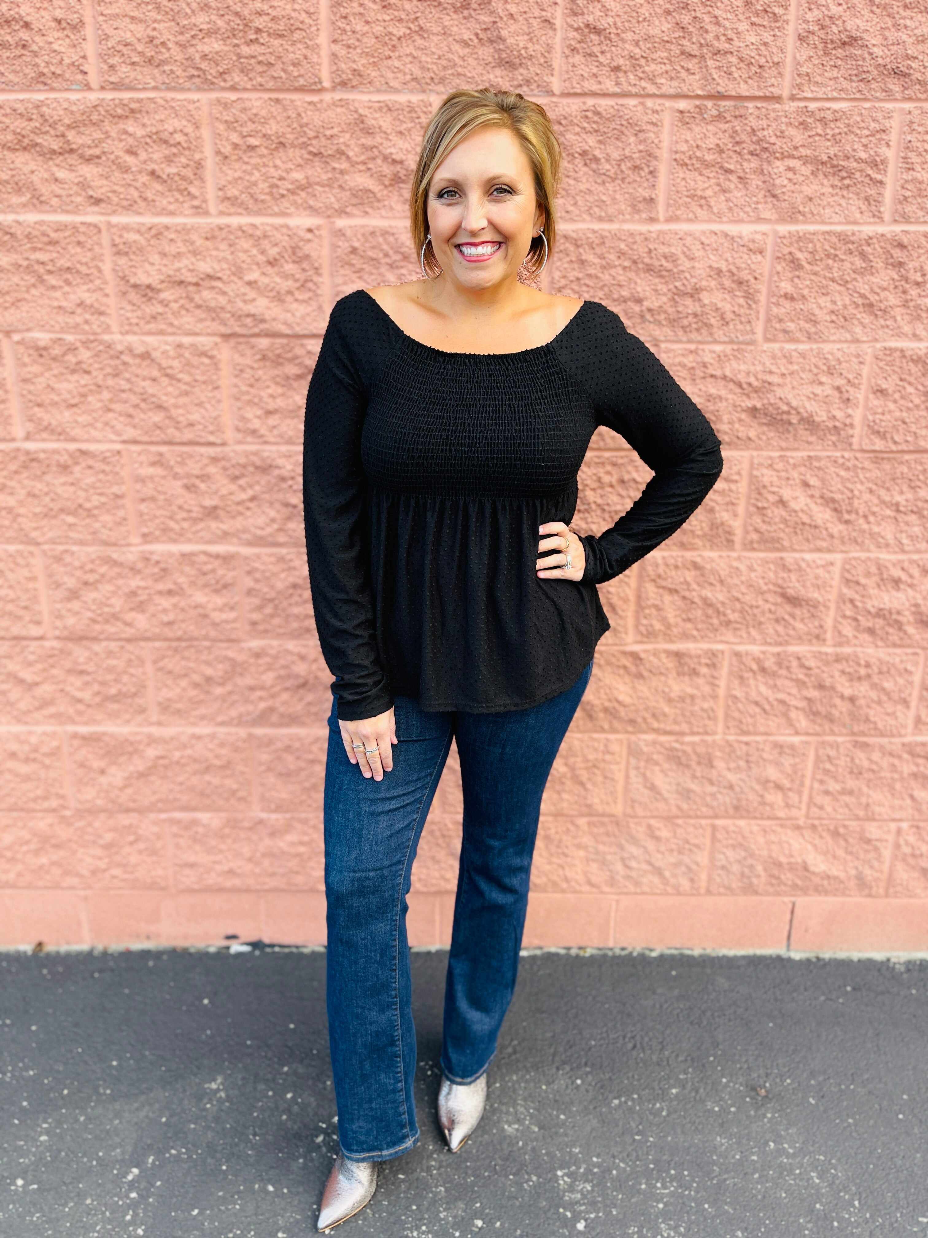 PLUS/REG How Do You Like Me Now Slim Bootcut Jeans