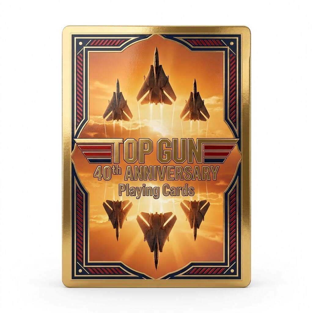 Top Gun 40th Anniversary Limited Edition Playing Cards—54 CARDS