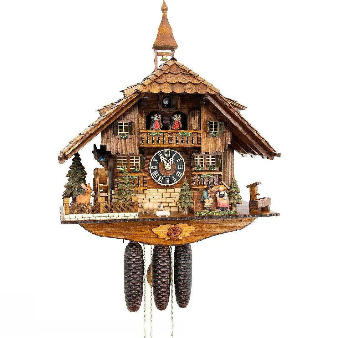 GERMAN CUCKOO CLOCK-GERMAN BLACK FOREST CUCKOO CLOCK