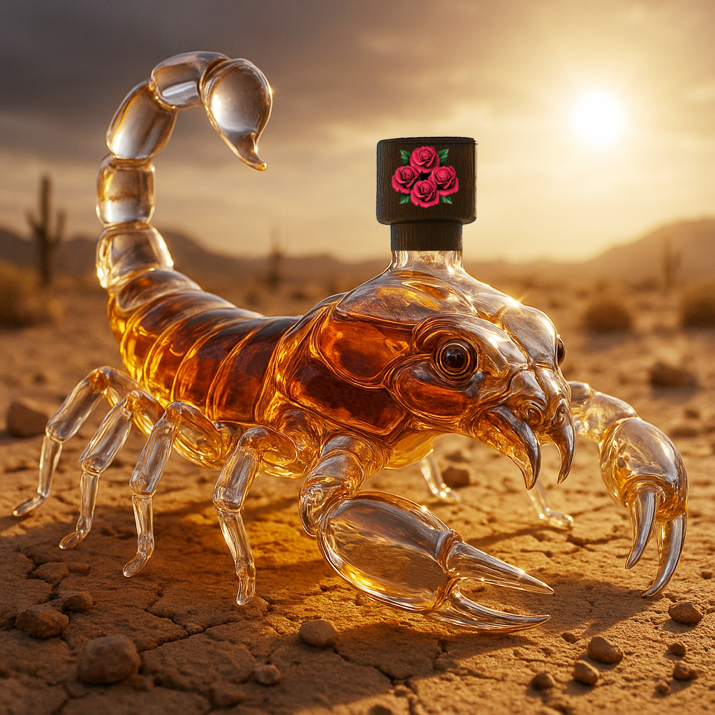 Scorpion King Whiskey Bottle