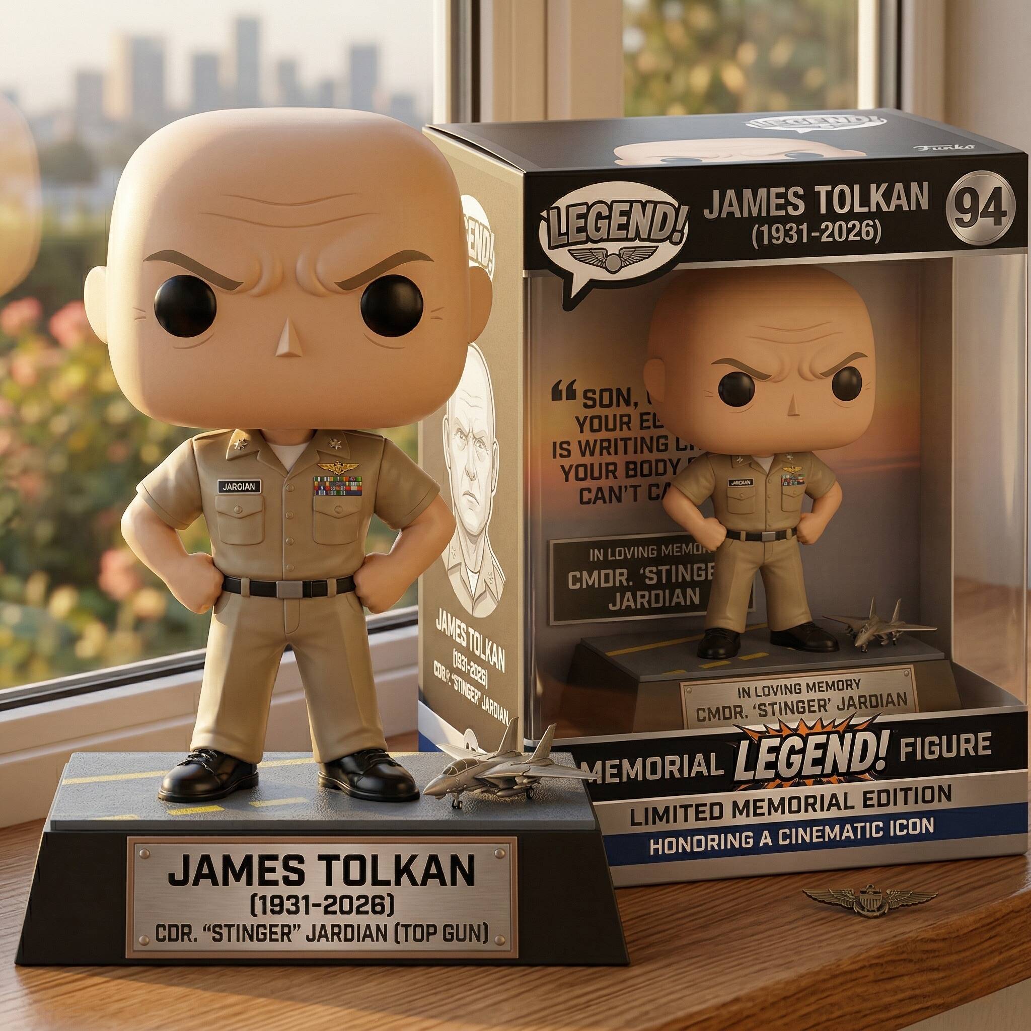 James Tolkan Legend Memorial Pop!