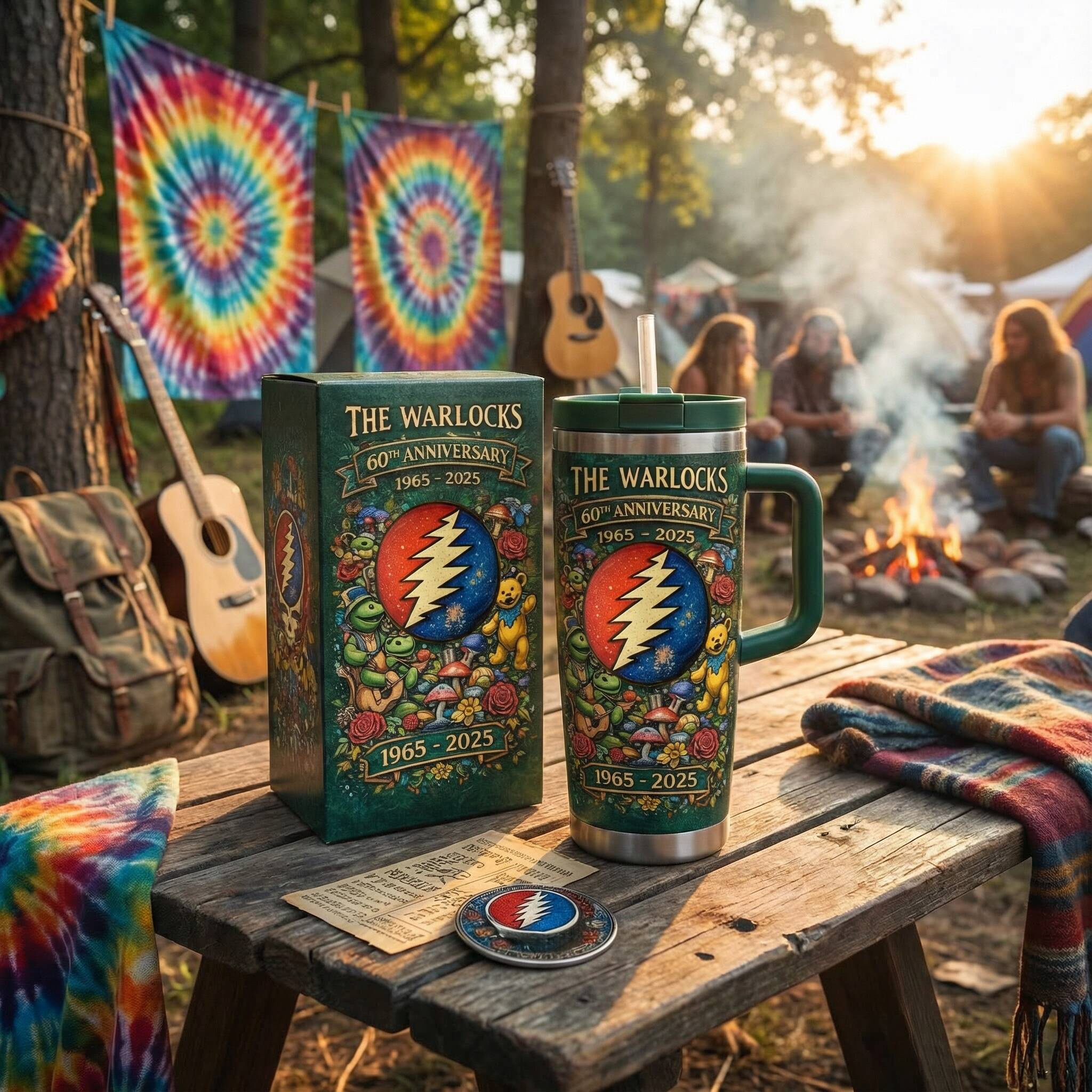 Grateful Dead 60th Anniversary Insulated Tumbler