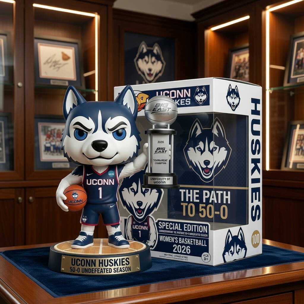 UConn Huskies The Path to 50-0 Commemorative POP! Figure
