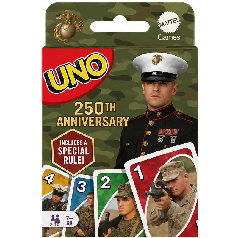 UNO: The Marine Corps 250th Anniversary Card Game