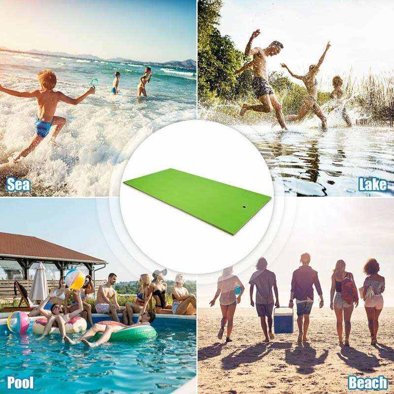 12' x 6' 3 Layer Tear-Resistant XPE Foam Floating Water Pad
