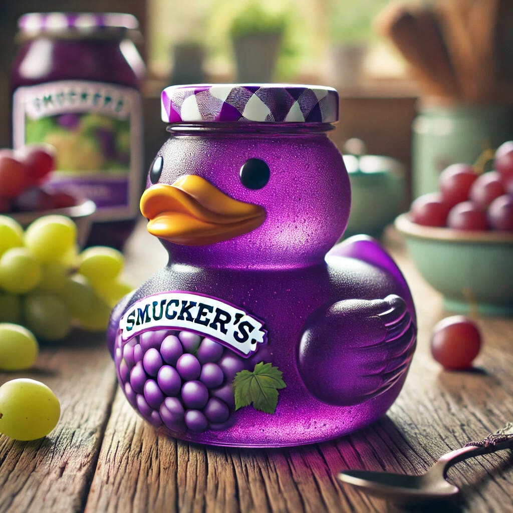 Adorable Jam Duck