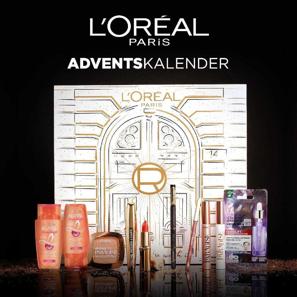 2022 Paris Advent calendar, cosmetics behind 24 doors, new beauty products every day for Christmas, - Aanythingby Clearance