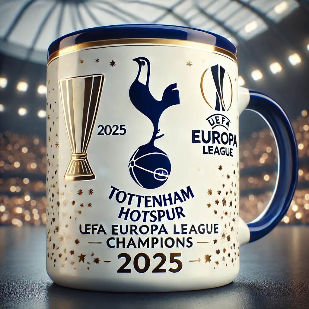 Europa League Champions Tottenham Hotspur Mug