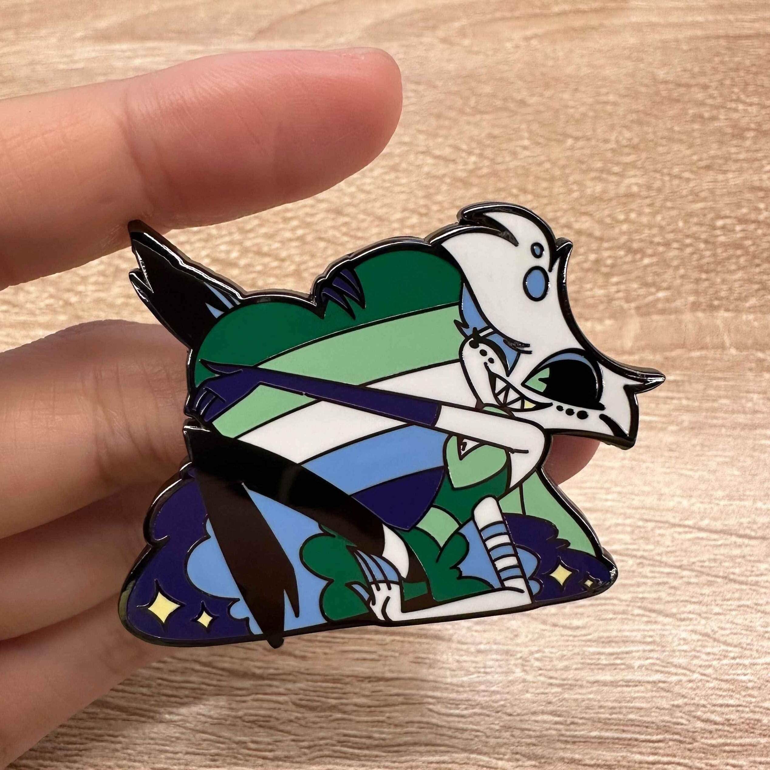 🌈Hazbin Hotel Enamel Badges