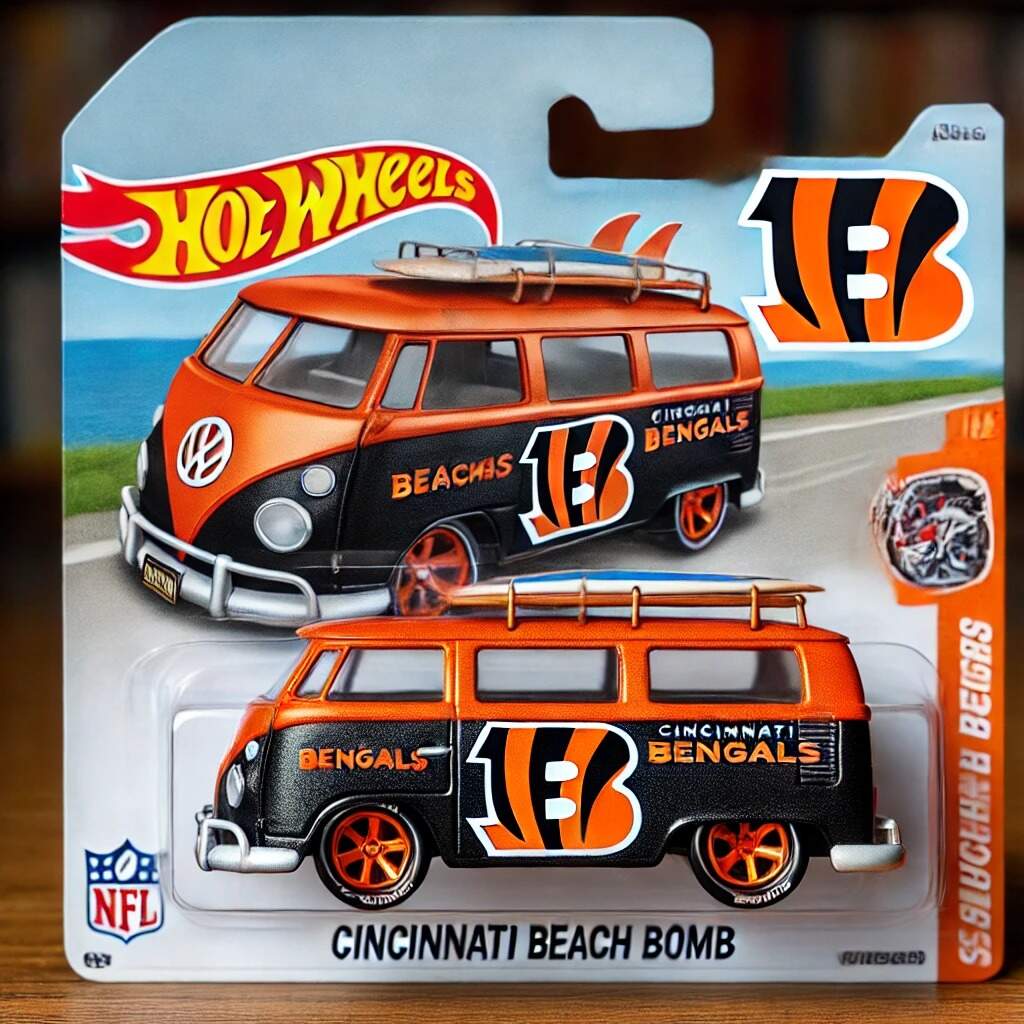 Hot Wheels NFL '69 Beach Bomb