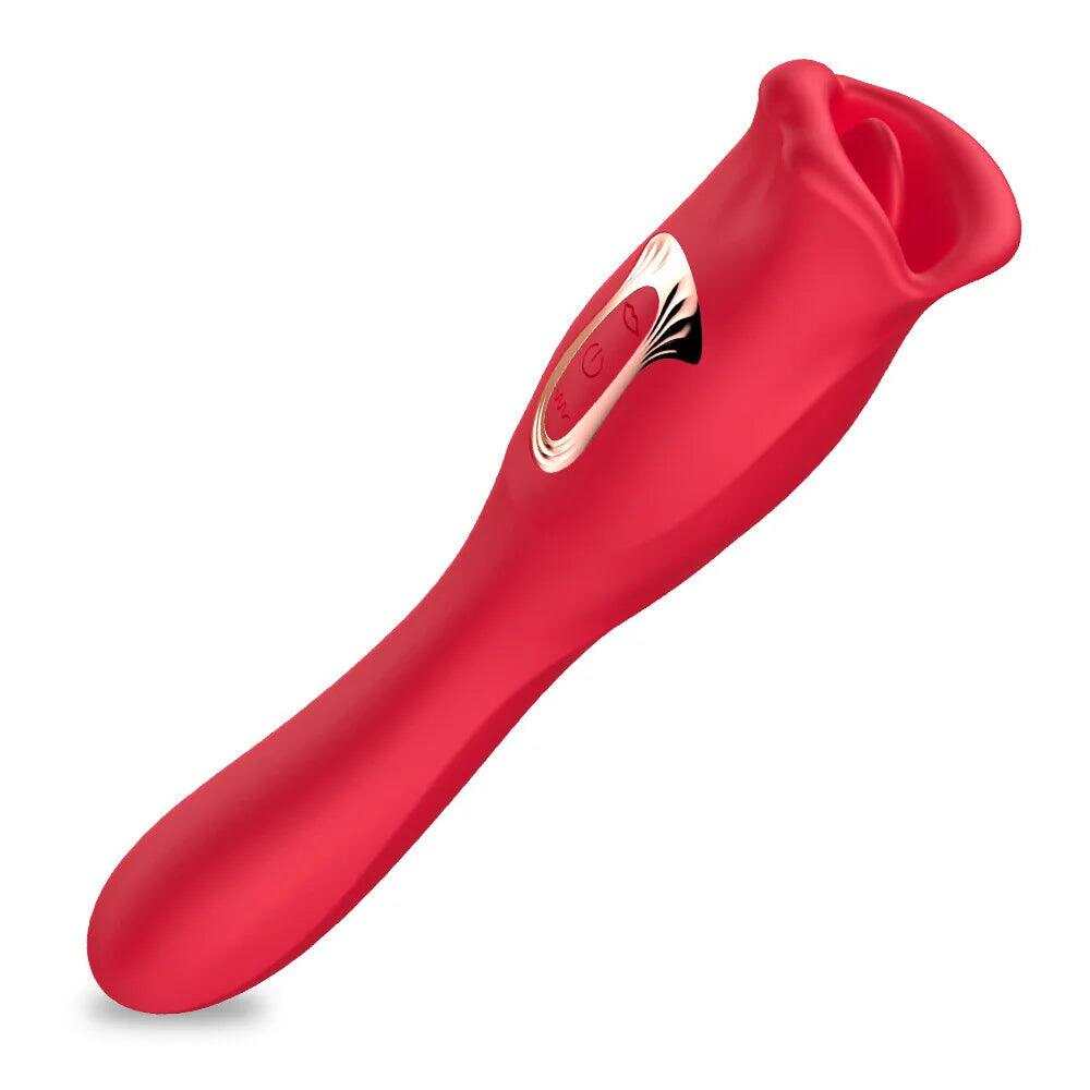 Tongue-Licking & Biting Mouth Vibrator – Multi-Frequency Jumping Egg for Women