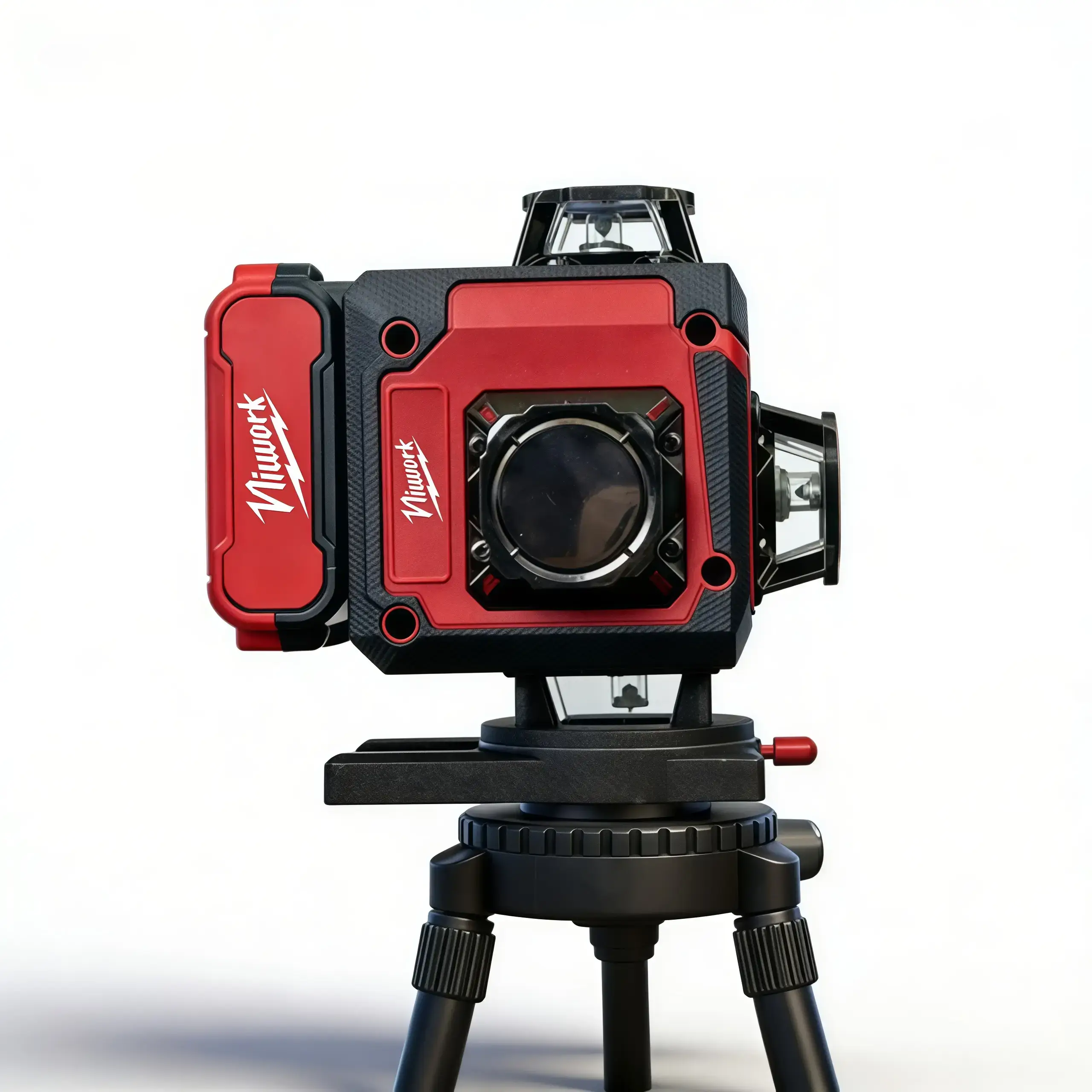 Professional Outdoor Green Line Laser Level with Horizontal & Vertical Lines Precise Automatic Calibration Contractor-Grade Tool for Construction & Gardening