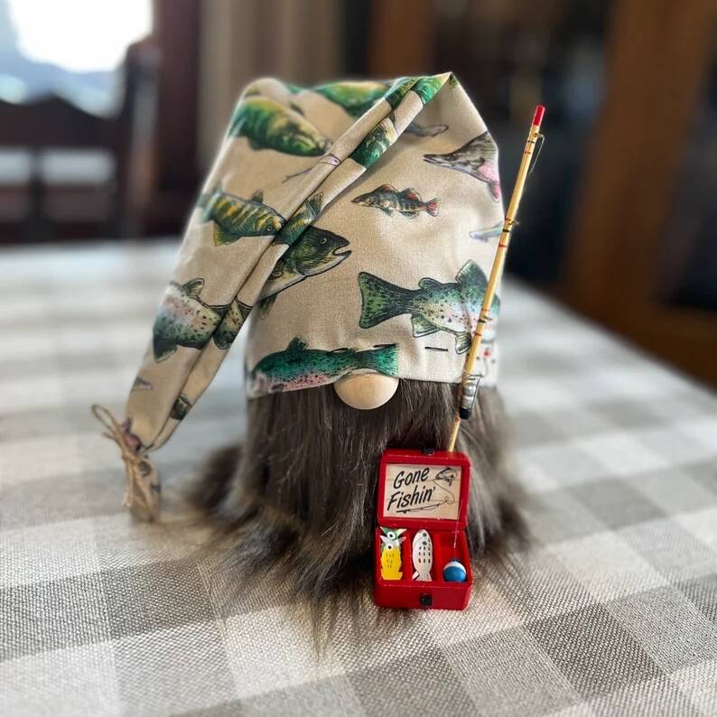 🎣Fishing Gnome Doll