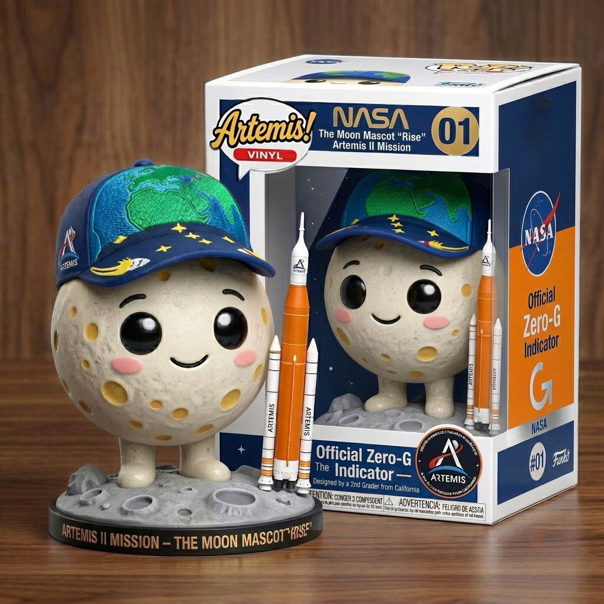 NASA Artemis II Rise Pop! Figure