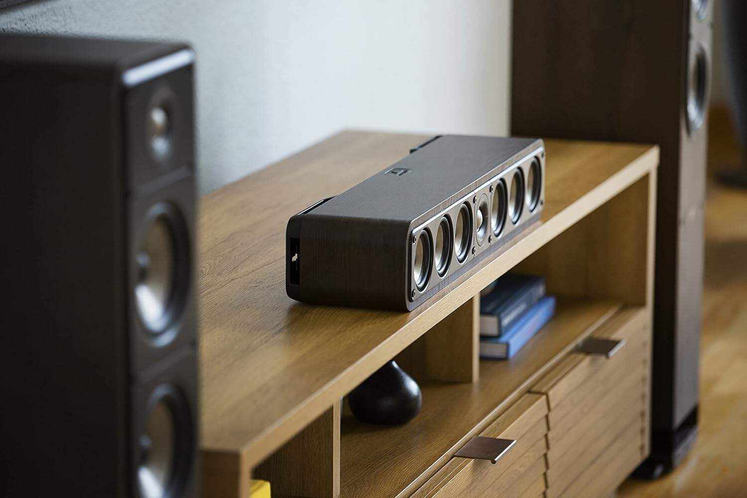 Polk Audio Signature Elite ES20 Bookshelf Speaker - Hi-Res Audio Certified,Dolby Atmos & DTS:X Compatible, 1
