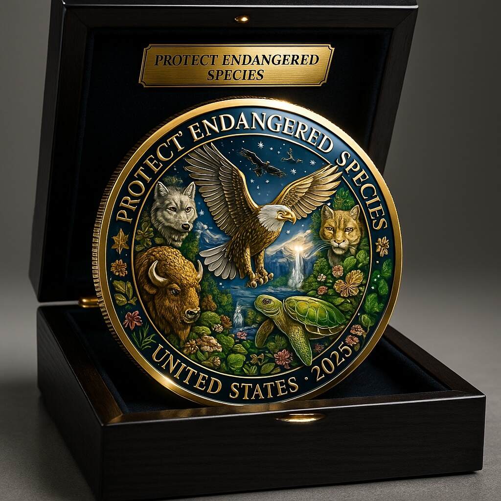 2025 Endangered Species Commemorative Coin