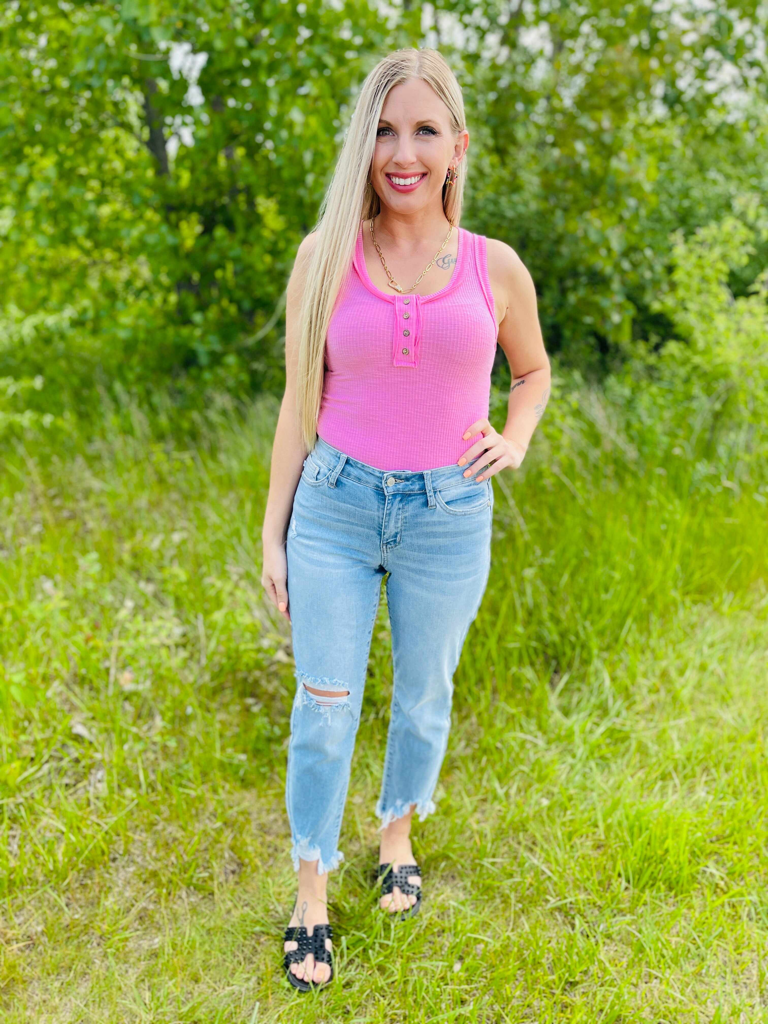 PLUS/REG Lighten Up Boyfriend Jeans