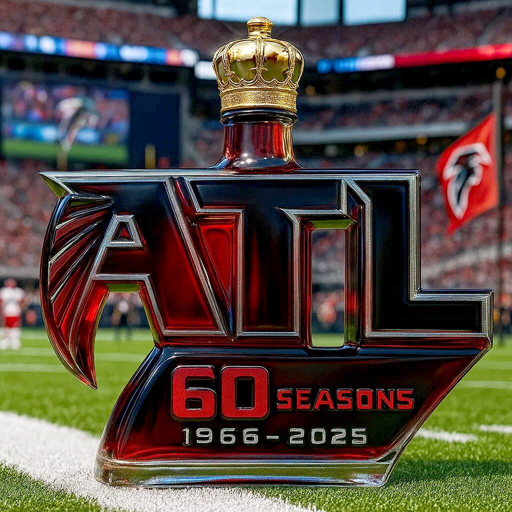 ATL 60th Anniversary Limited Edition Whisky Bottle