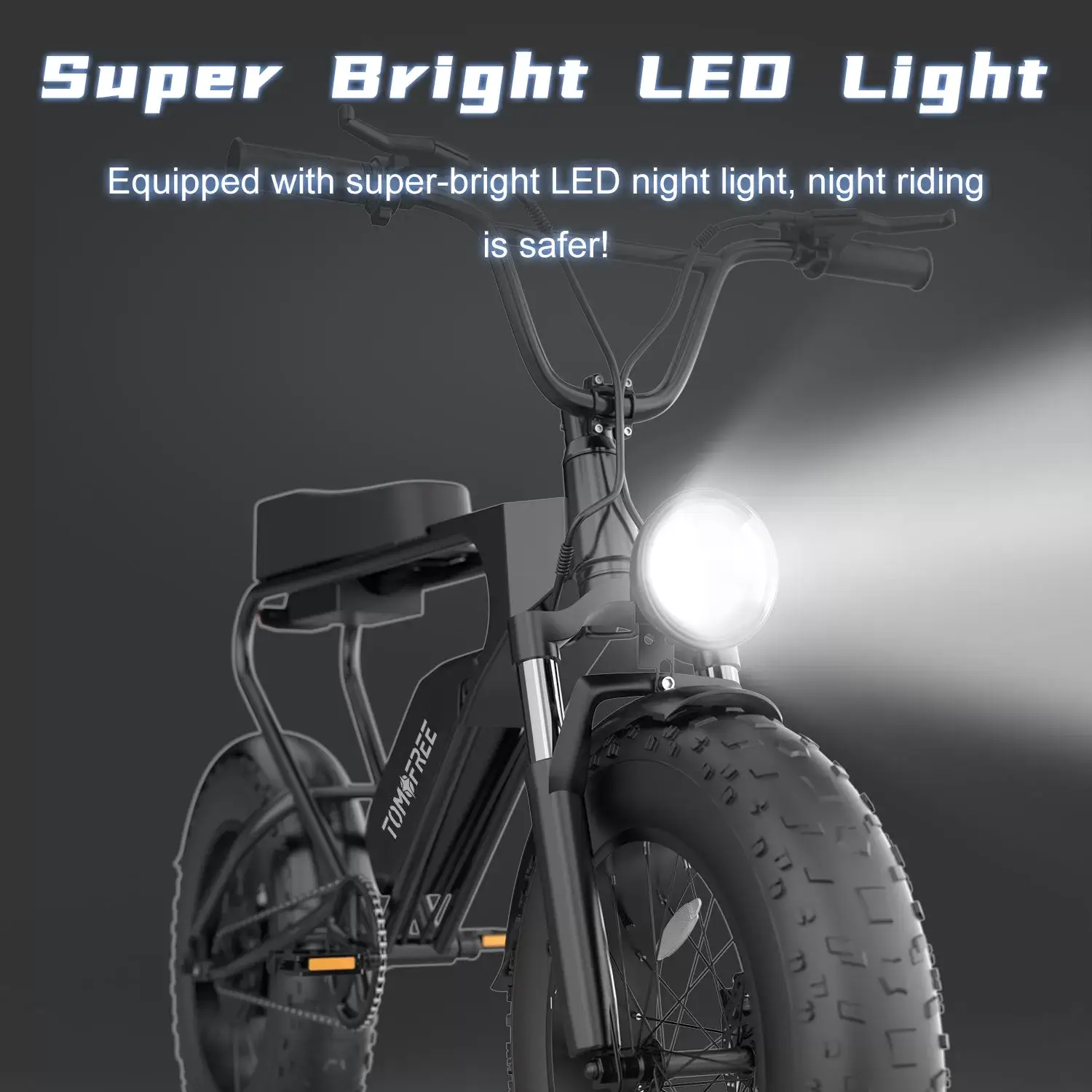 E-Bike DK200 Electric Bike 1200W Motor 20Ah Battery with 20