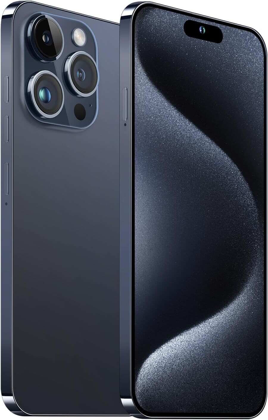 A15 Pro Max Smartphone, 6+256GB Unlocked Phone, Android 13.0, 48+108MP Zoom Camera, Long Battery Life 6800mAh, Dual SIM, 6.7“ HD Screen,5G Phone