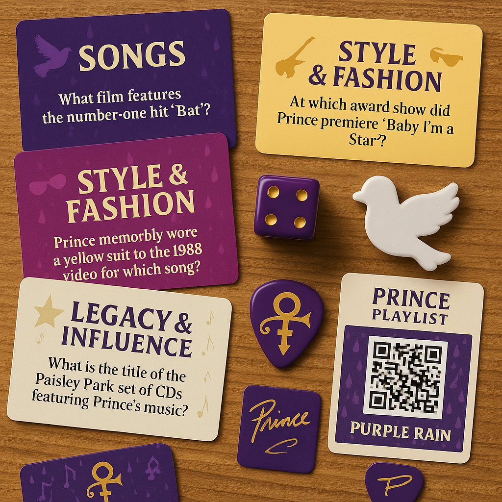 🎶 Prince Trivia: From Purple Rain to Pop Icon