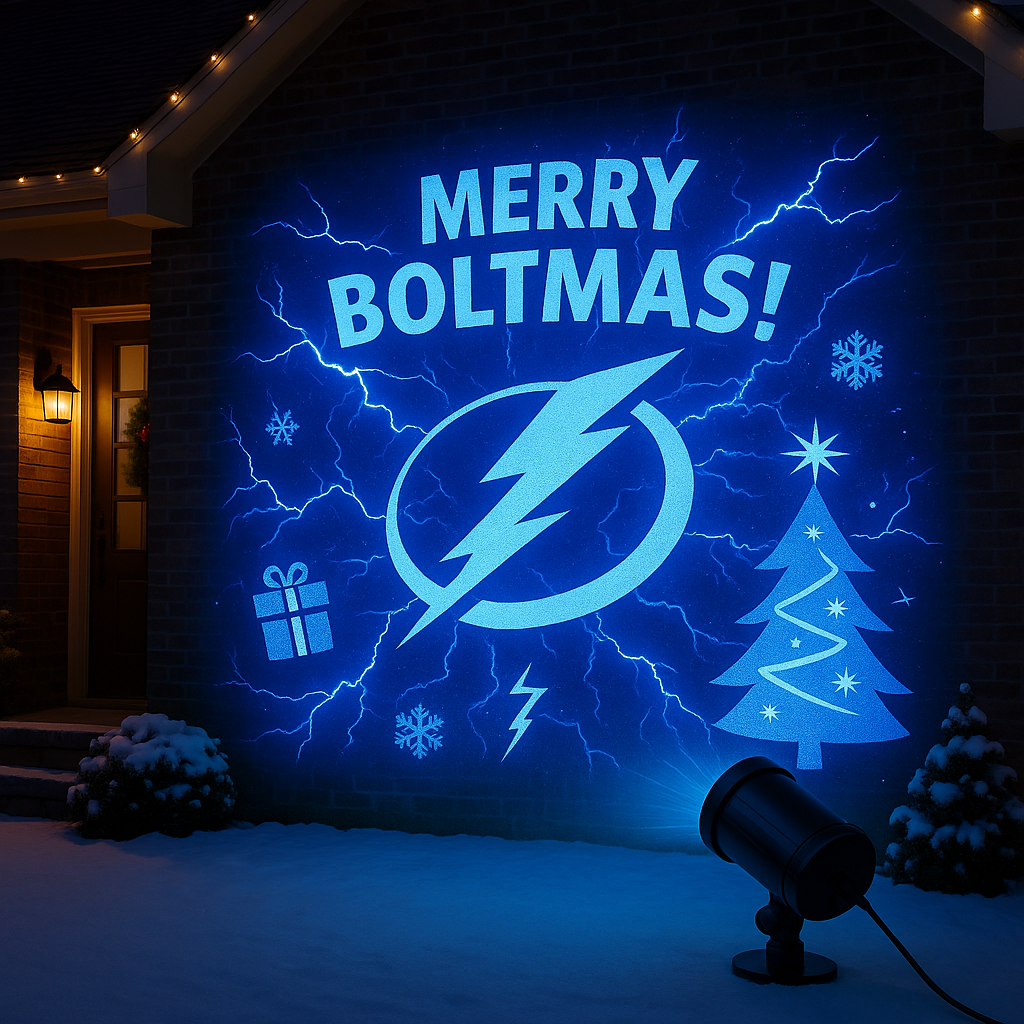 🎄🏒 Official NHL Christmas Projection Light ✨