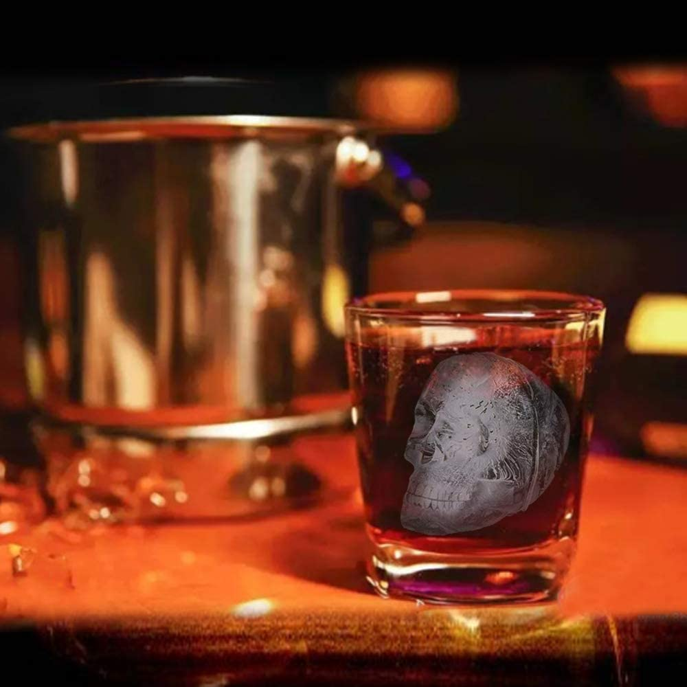 3D Skull Ice Cube Tray