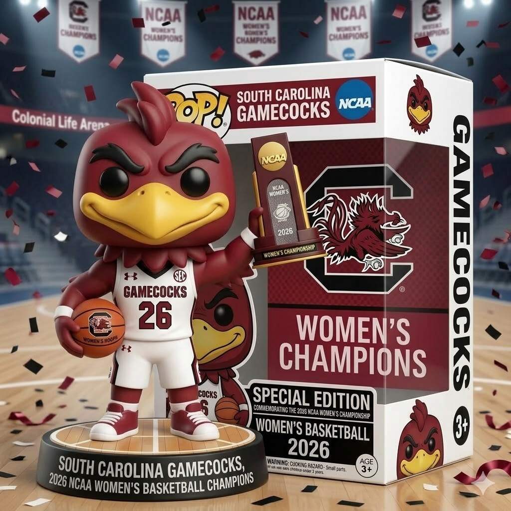 South Carolina Gamecocks 2026 NCAA Women's Basketball Champions  Pop!