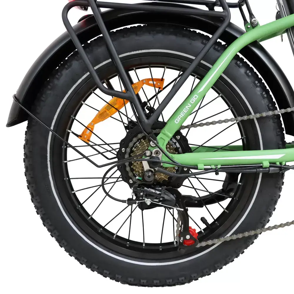E-BIKE DZ2031 Round Tube Style 48V 13Ah 500W Performance Motor SHIMANO 7-Speed