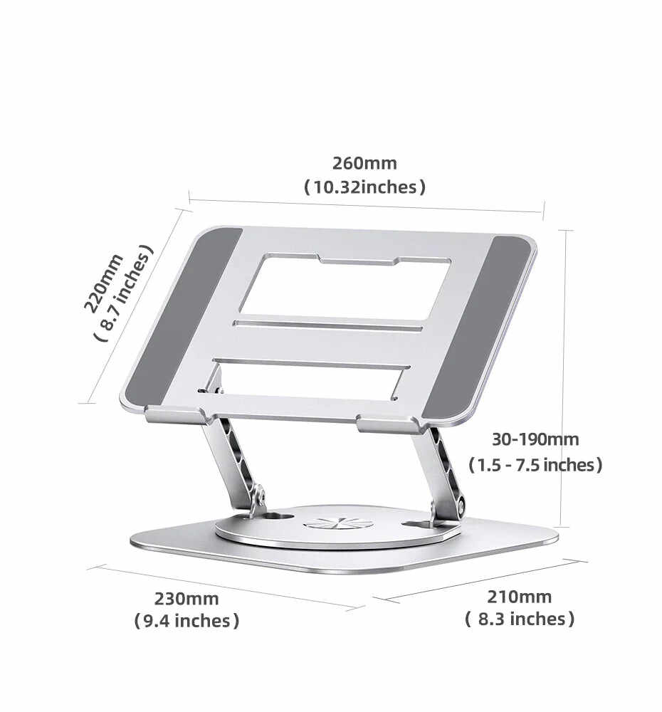 360 Rotating Laptop Holder Stand