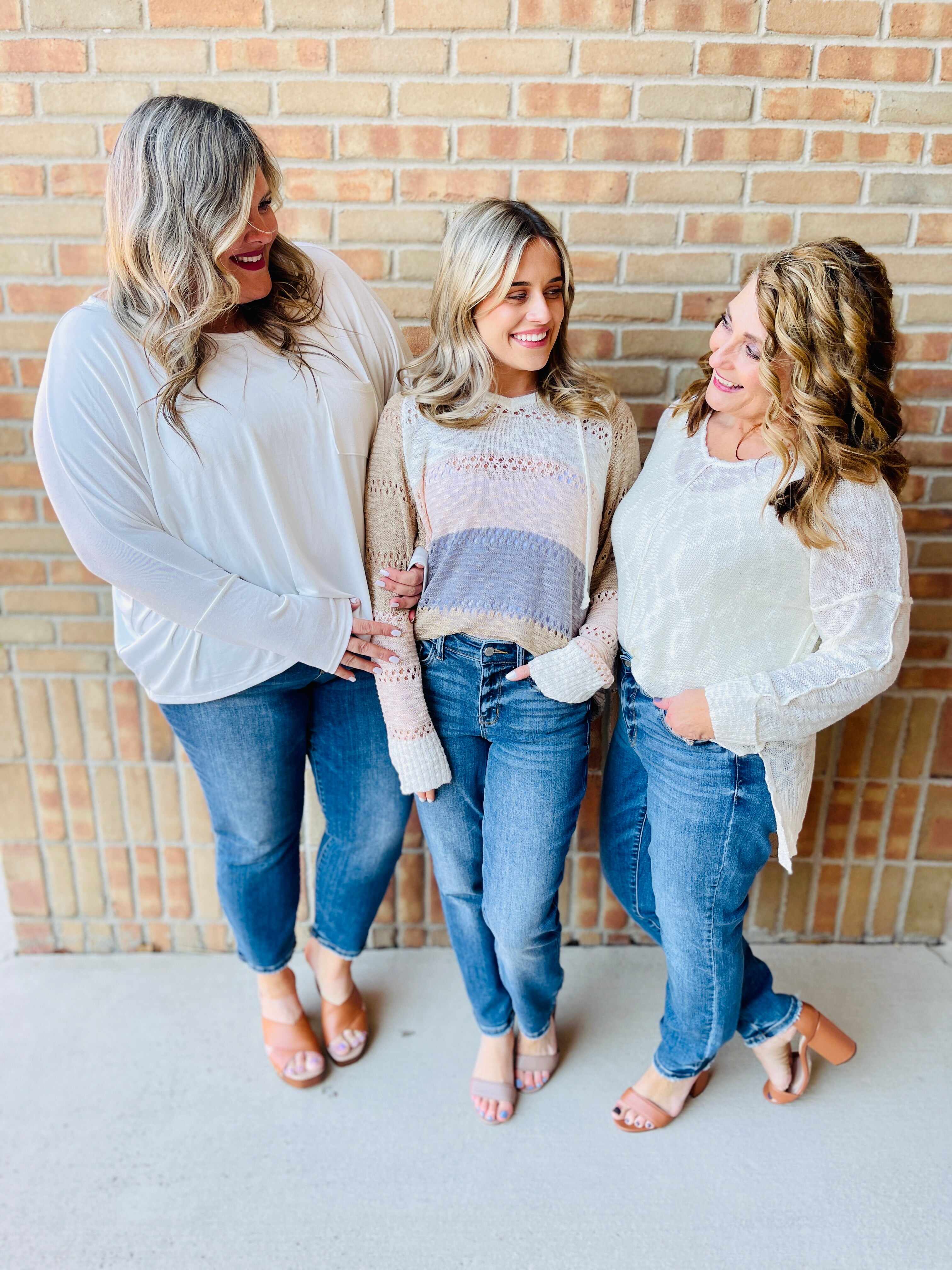 RESTOCK!  Plus/Reg Your Favorite Boyfriend Jeans