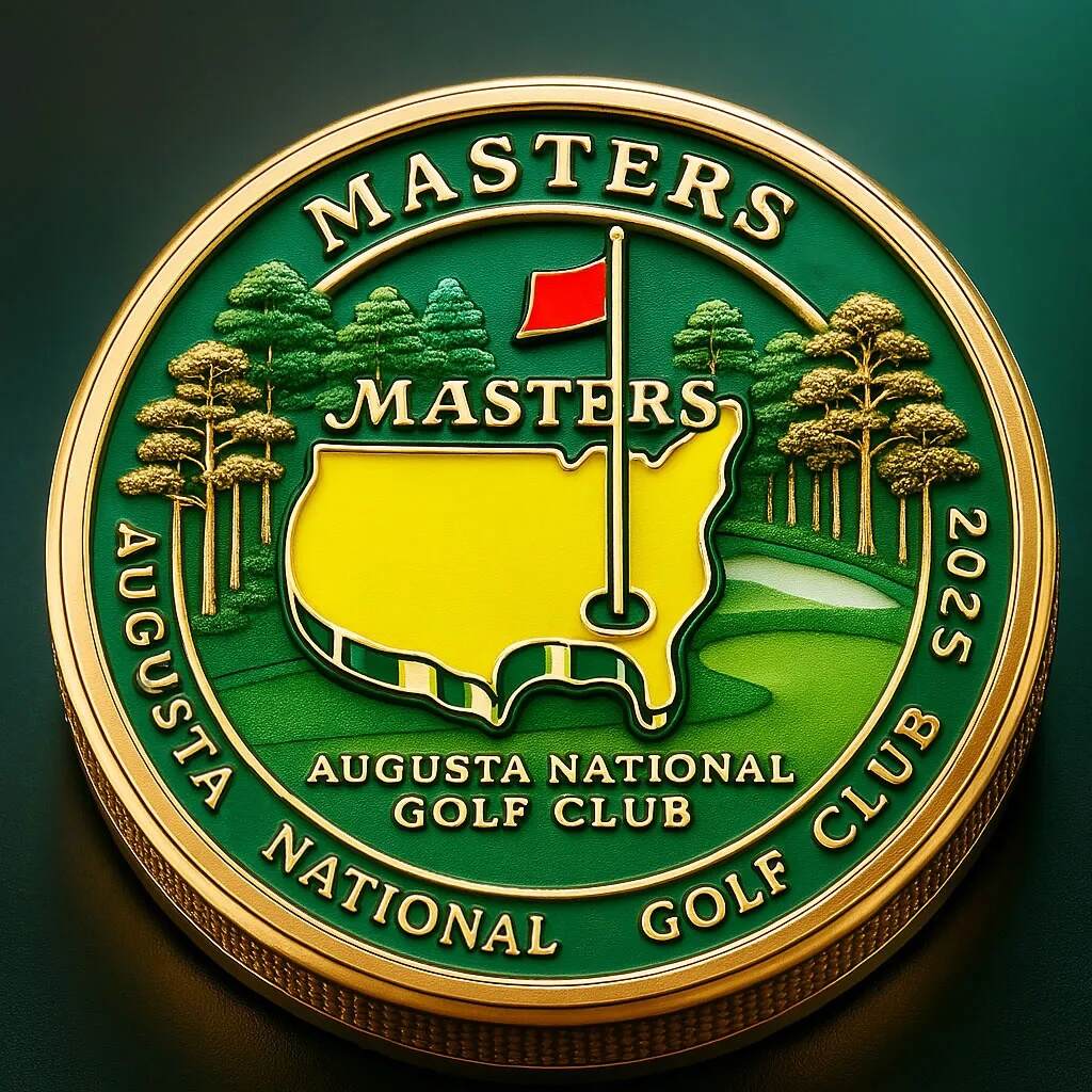 2025 PGA Tour Masters Commemorative Coin