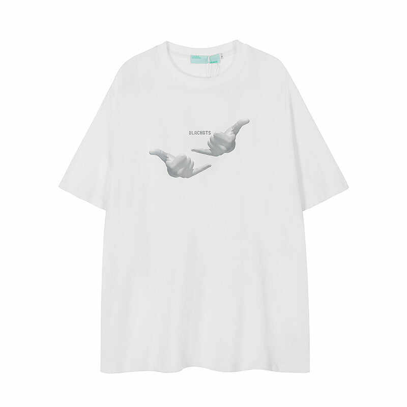 Round Neck Short Sleeve Summer T-shirt Men