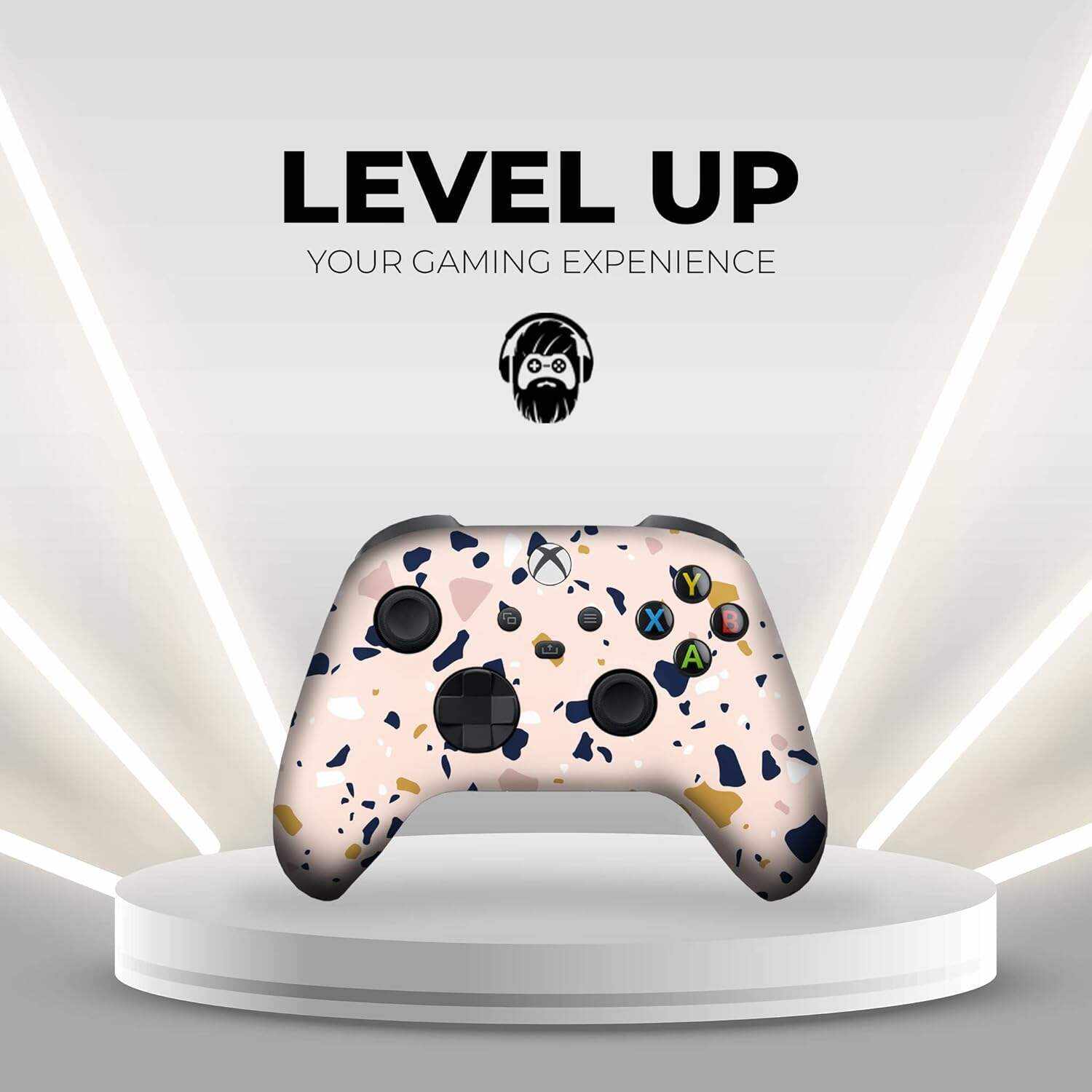 DreamController Original X-box Wireless Controller Special Edition Customized Compatible with X-box One S/X-box Series X/S & Windows 10 Made with Advanced HydroDip Print Technology(Not Just a Skin)