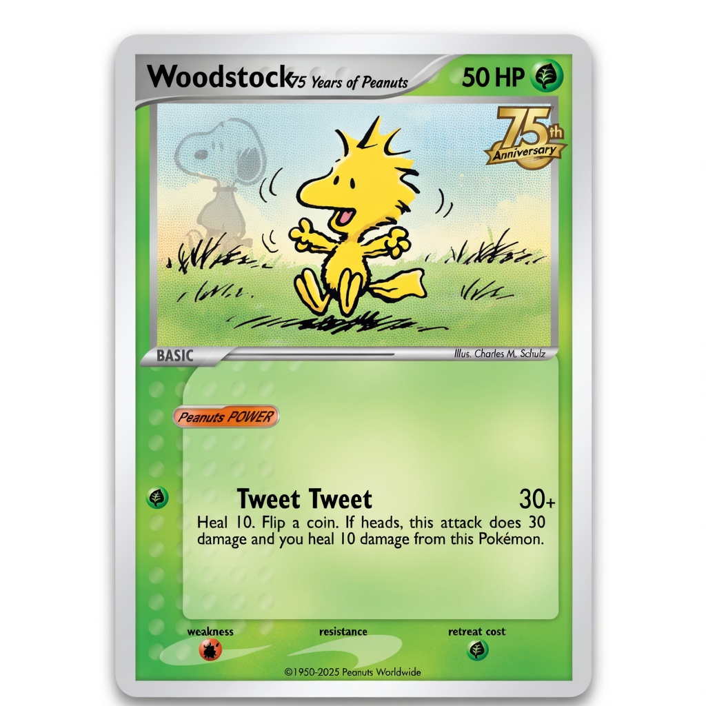 🎴 Peanuts 75th Anniversary Collector’s TCG Card Set