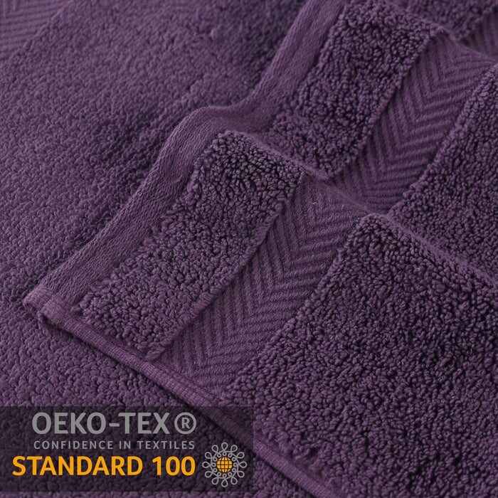 Superior Soft and Absorbent Zero Twist Cotton 6-piece Towel Set