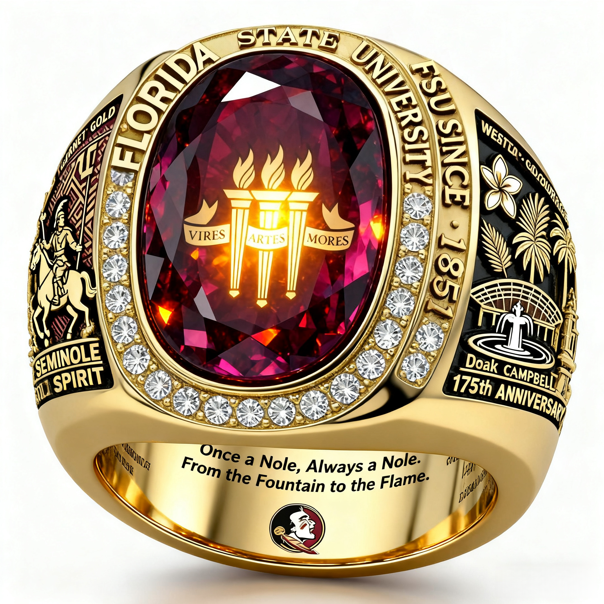 Florida State University 175th Anniversary Ring