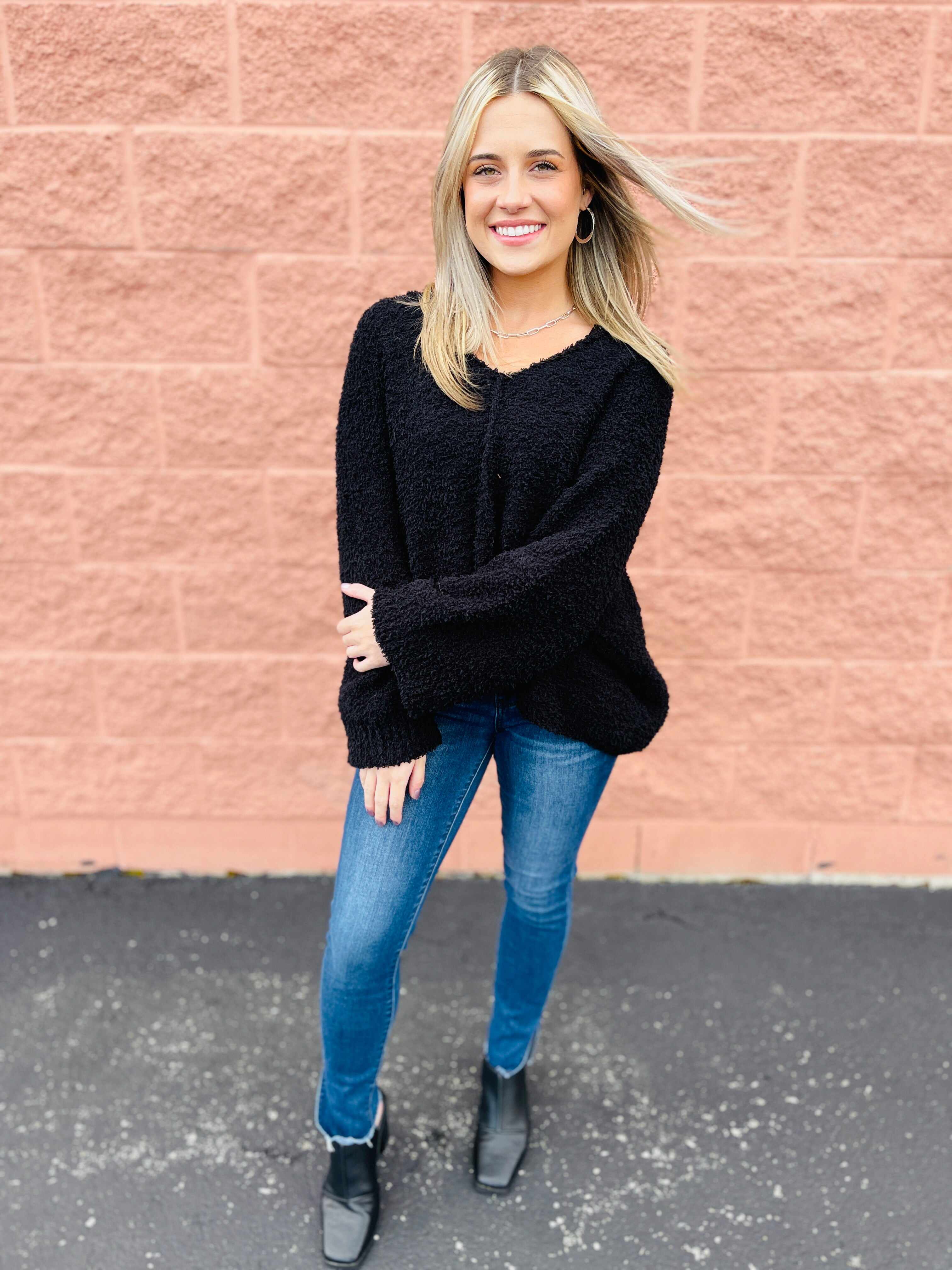 Plus/Reg Always On Your Side Slit Skinny Jeans