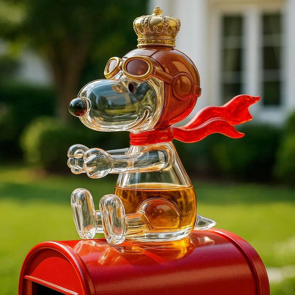 SPY Pilot Whiskey Bottle