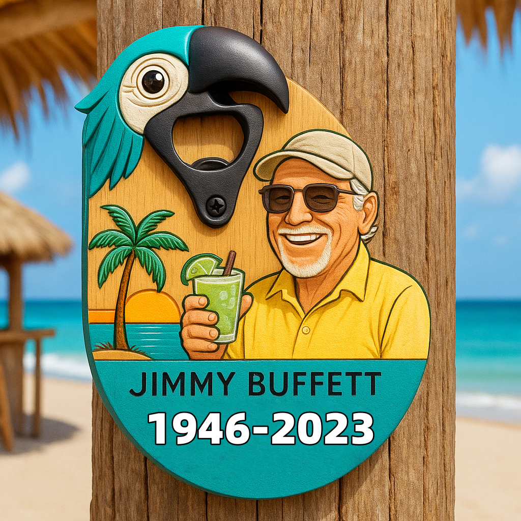 Jimmy Buffett Bottle Opener