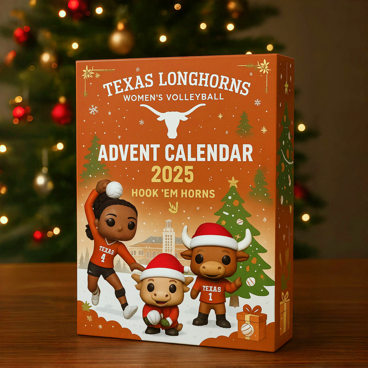 Texas Longhorns Women’s Volleyball Advent Calendar 2025