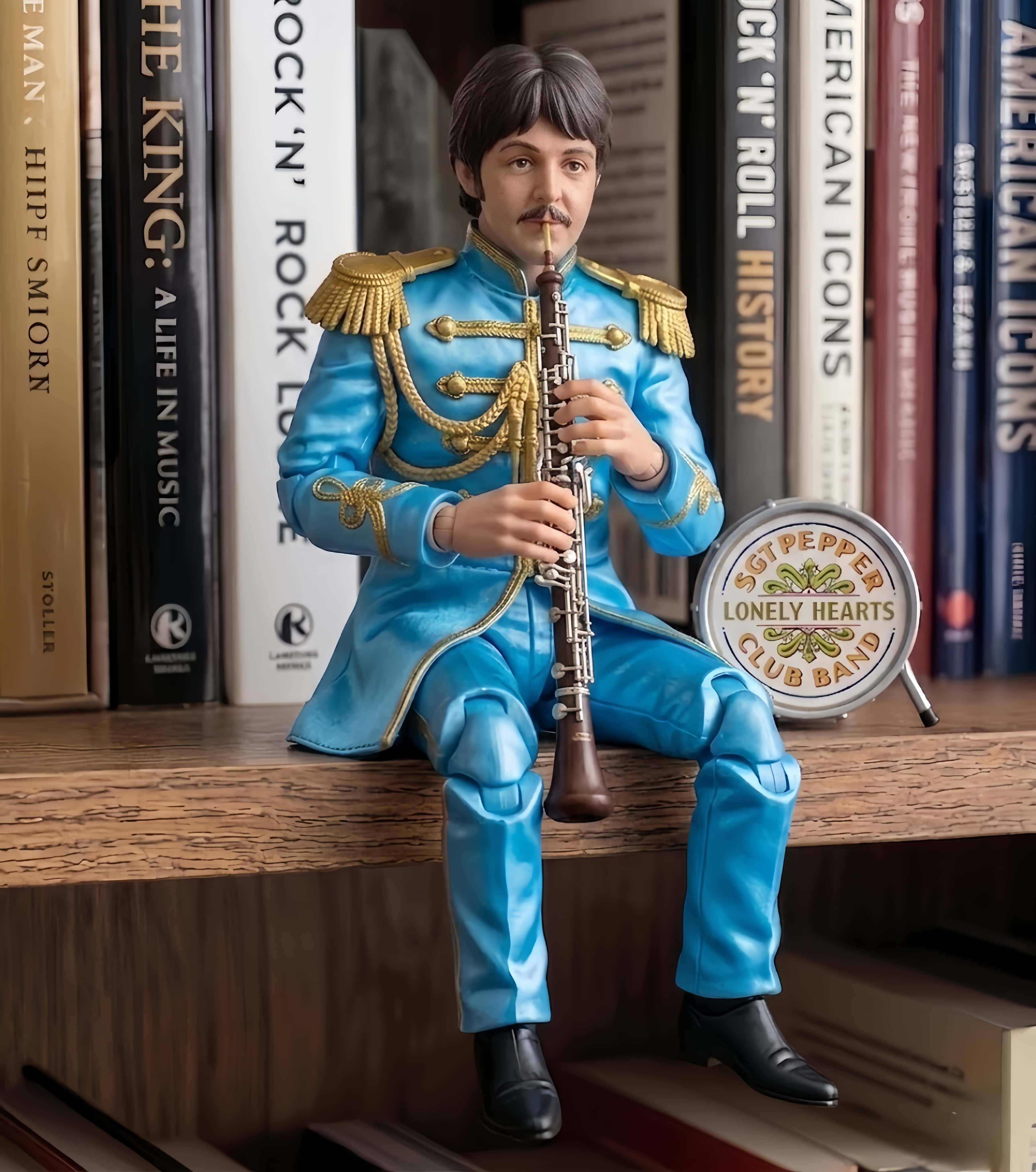 Retro Music Culture Action Figures Set