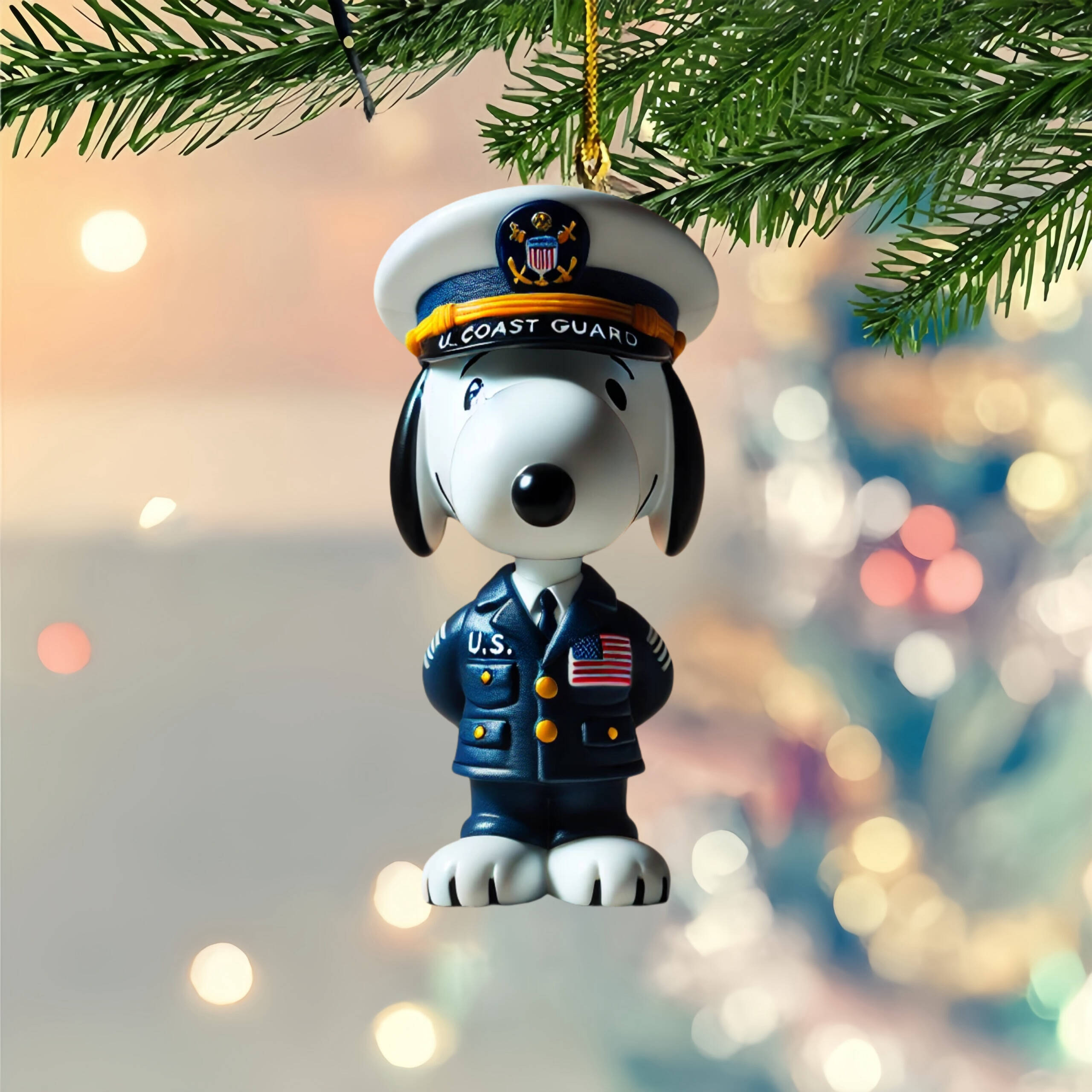 🔥LAST DAY 50% OFF- 🎖️Veteran Tribute Snooopy Ornaments