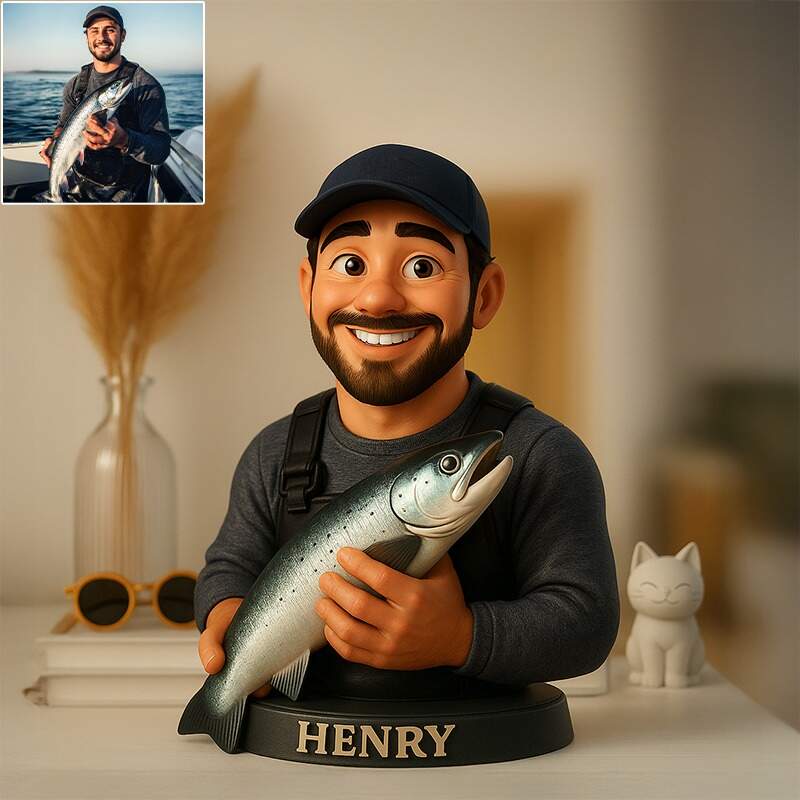 The Big Catch– Custom Fishing Figurines