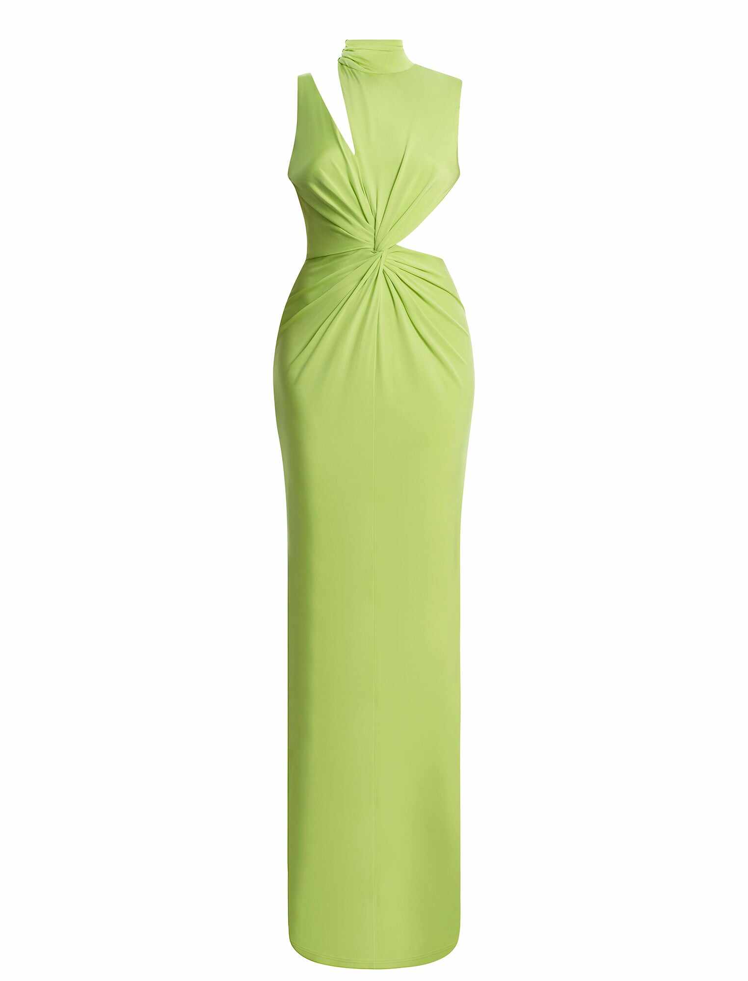 Asymmetrical  Jersey Gown